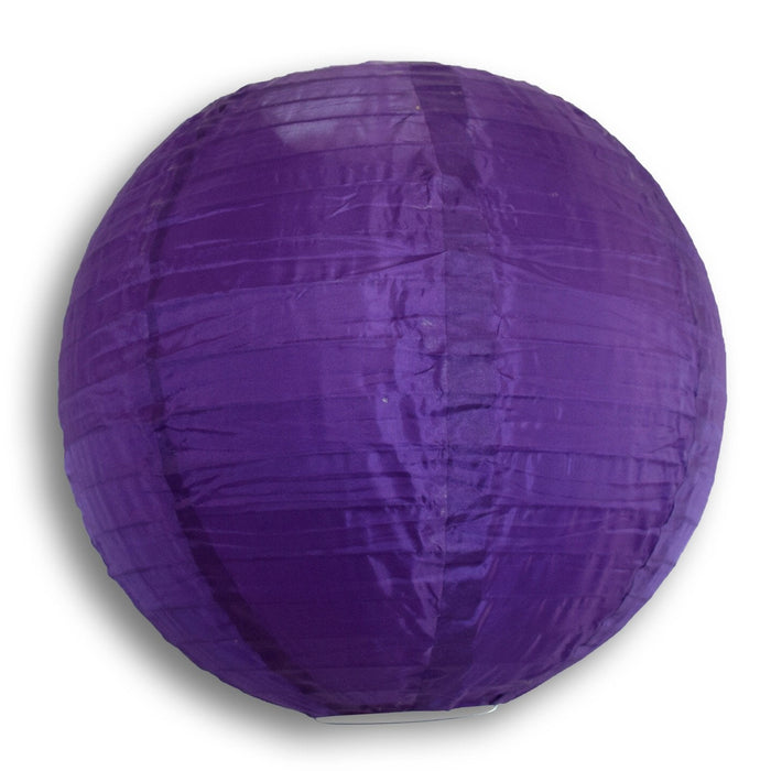 14" to 18" Shimmering Even Ribbing Nylon Lanterns - Various Colors Available - PaperLanternStore.com - Paper Lanterns, Decor, Party Lights & More