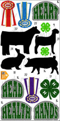 4H- Head, Heart, Hands, Health