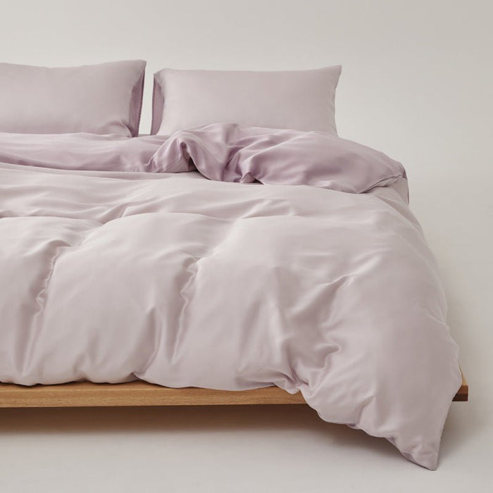 Adeline Pastel Silky Cooling TENCEL™ Bedding Set / Brown - Ever Lasting