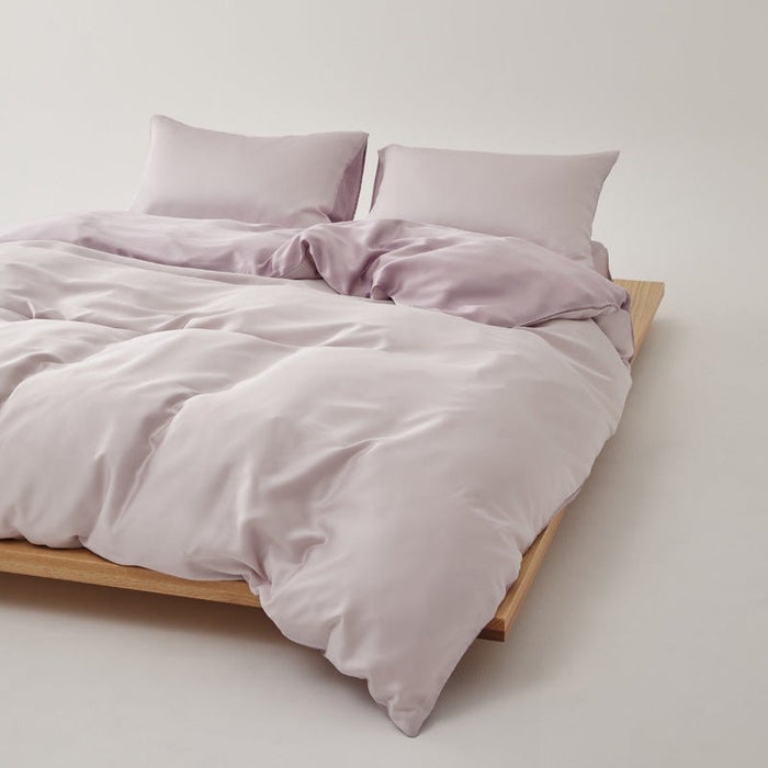 Adeline Pastel Silky Cooling TENCEL™ Bedding Set / Brown - Ever Lasting