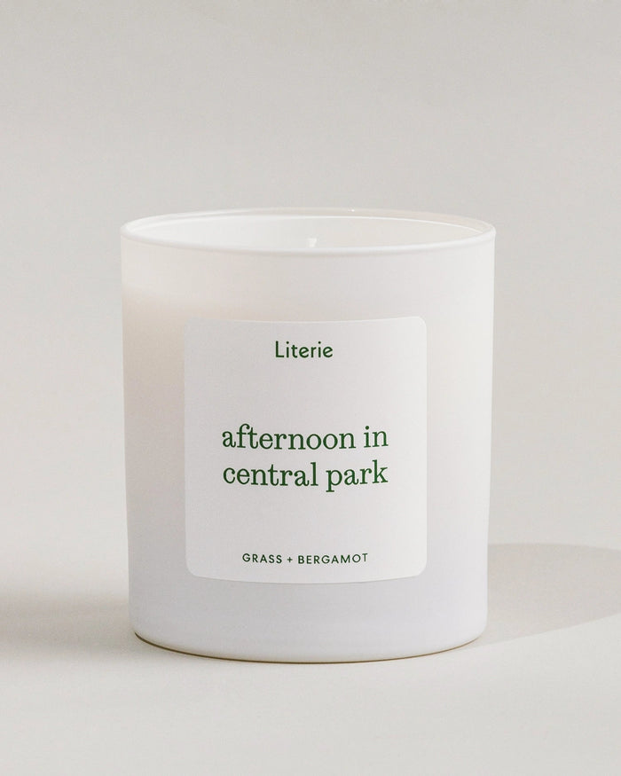 Literie Afternoon In Central Park candle