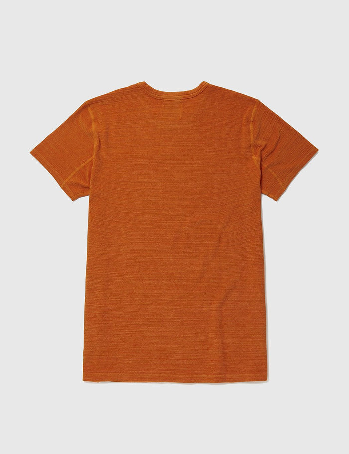 Albam Towelling T-Shirt - Burnt Orange