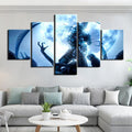 Alien vs. Predator Battle Wall Art Frame Canvas Printing Decor