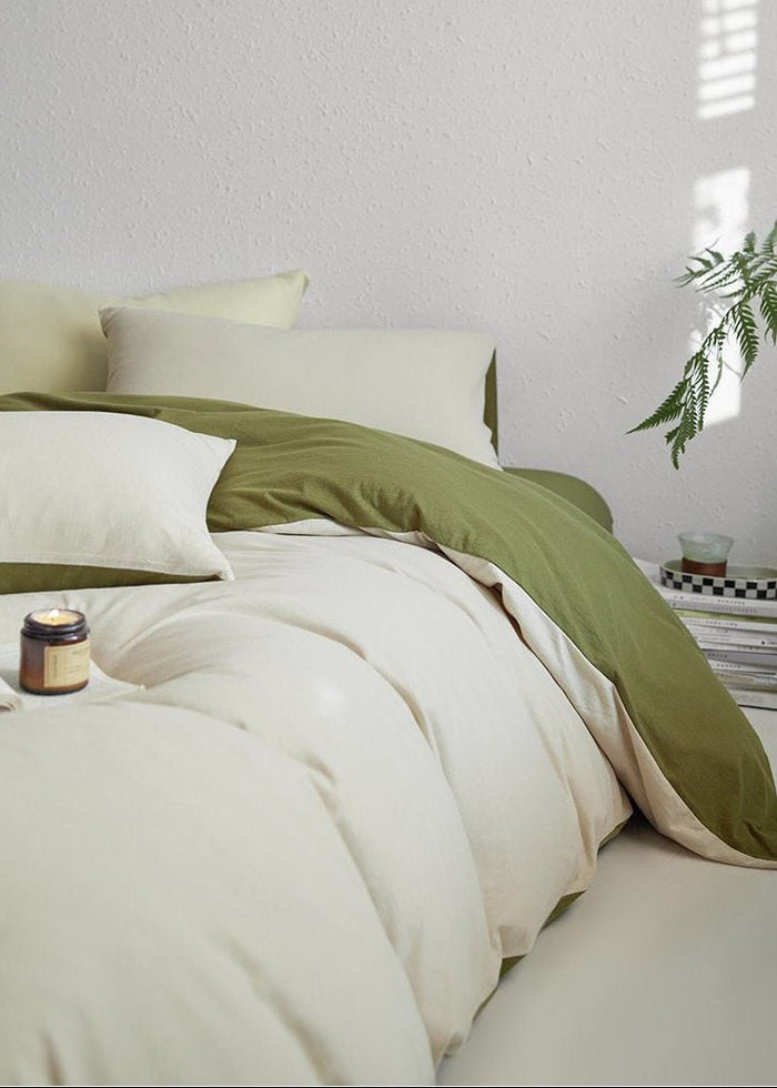 - Ever Lasting - Amora Naked Sleep Bedding Set / Beige - Bedding Set - Ever Lasting