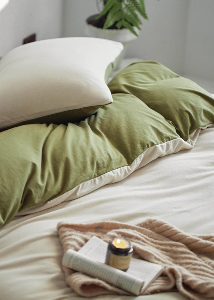 - Ever Lasting - Amora Naked Sleep Bedding Set / Beige - Bedding Set - Ever Lasting