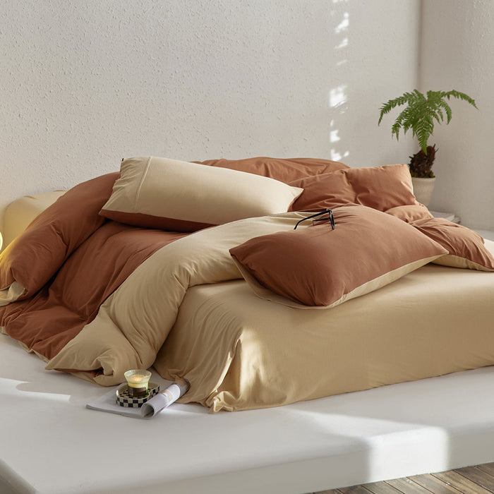 - Ever Lasting - Amora Naked Sleep Bedding Set / Beige - Bedding Set - Ever Lasting