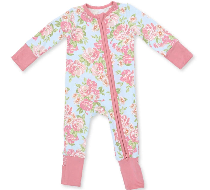 Angel Dear Angeline Floral Romper
