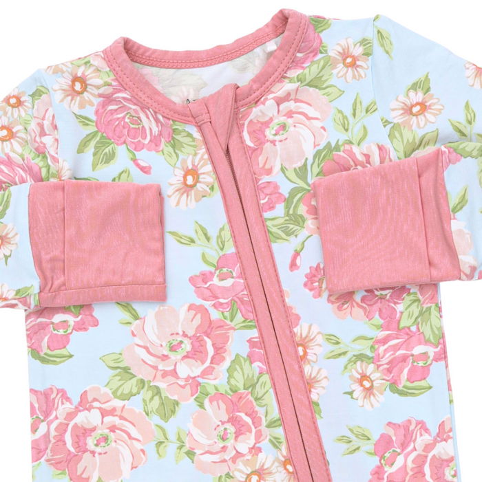 Angel Dear Angeline Floral Romper