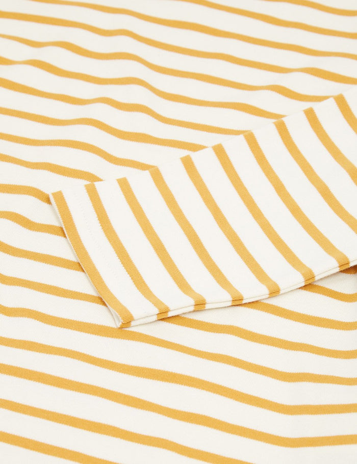 Armor Lux Loctudy  Breton T-Shirt - Ambra Yellow