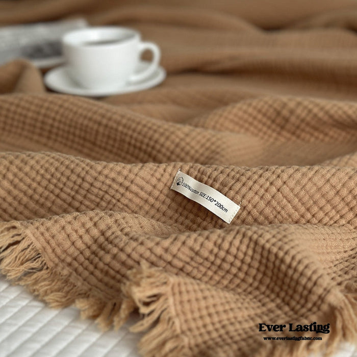 Assorted Latte Breathable Blanket / Caramel - Ever Lasting