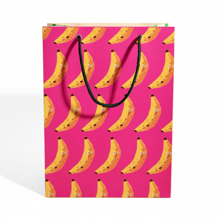 BANANA GRUMP Large Gift Bag - bubblegum market