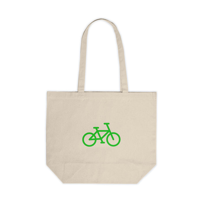 BIKE Canvas Shopping Tote
