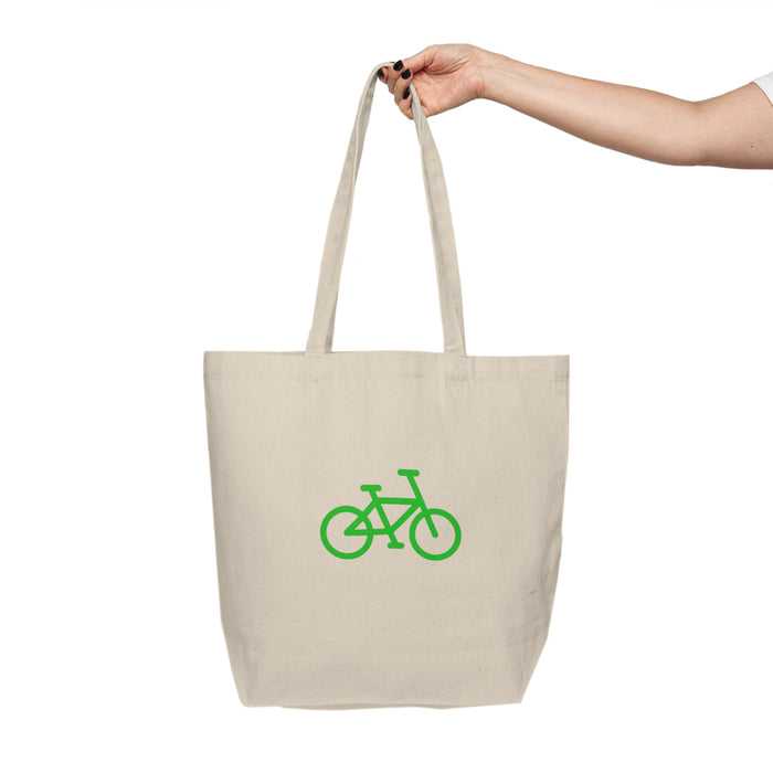 BIKE Canvas Shopping Tote