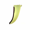Black Project Custom G10 9mm Euro Box Freewave 28cm windsurf fin, curved translucent design