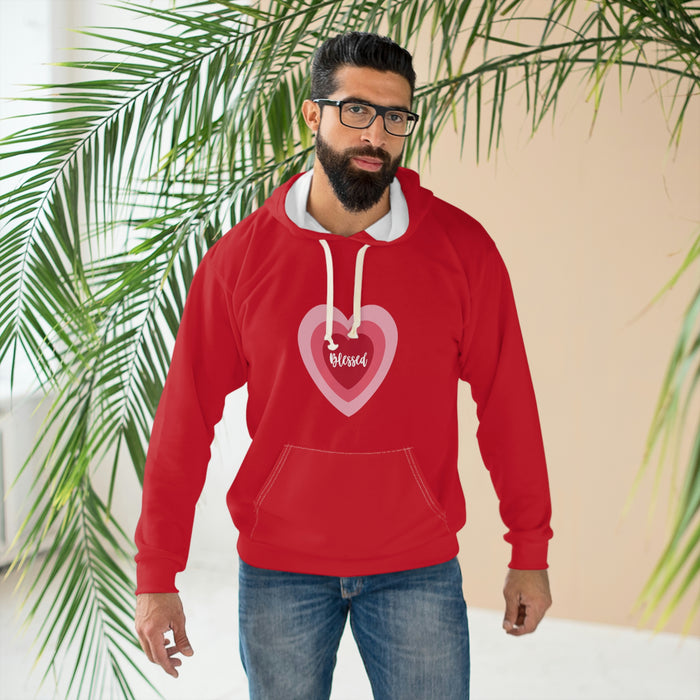 Blessed Heart - Unisex Pullover Hoodie