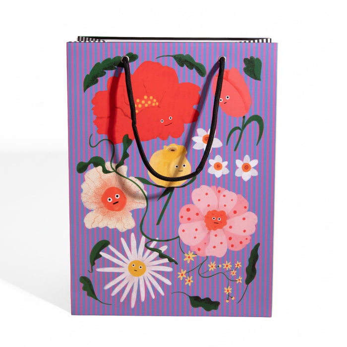 BLOOM BUDDIES Large Gift Bag - bubblegum market