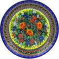 Boleslawiec Polish Pottery Ceramika Artystyczna UNIKAT 4288 10.5" Dinner Plate