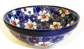 Boleslawiec Polish Pottery Large Mixing or Serving Bowl Unikat "Haylee Daisy" by Eva's Collection