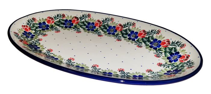 Boleslawiec Polish Pottery Medium Serving Platter 1535