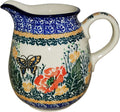 Boleslawiec Polish Pottery UNIKAT 0.5L Pitcher Water or Milk Jug 3093