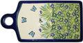 Boleslawiec Polish Pottery UNIKAT Cutting Cheese Board or Trivet "Serenity"