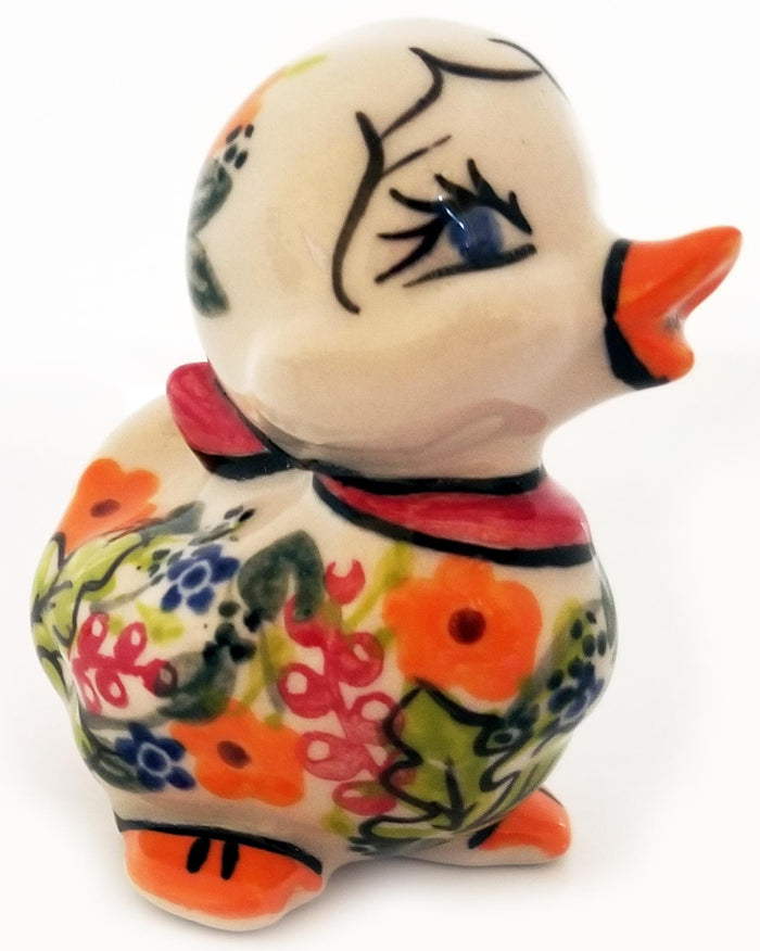 Boleslawiec Polish Pottery UNIKAT Easter Chick Decoration