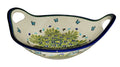 Boleslawiec Polish Pottery UNIKAT Large Serving Bowl with Handles "Serenity"