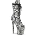 Botas Pole Dance PLEASER FLAMINGO - BLANCO GRIS 24/48 HRS - VIVE POLE