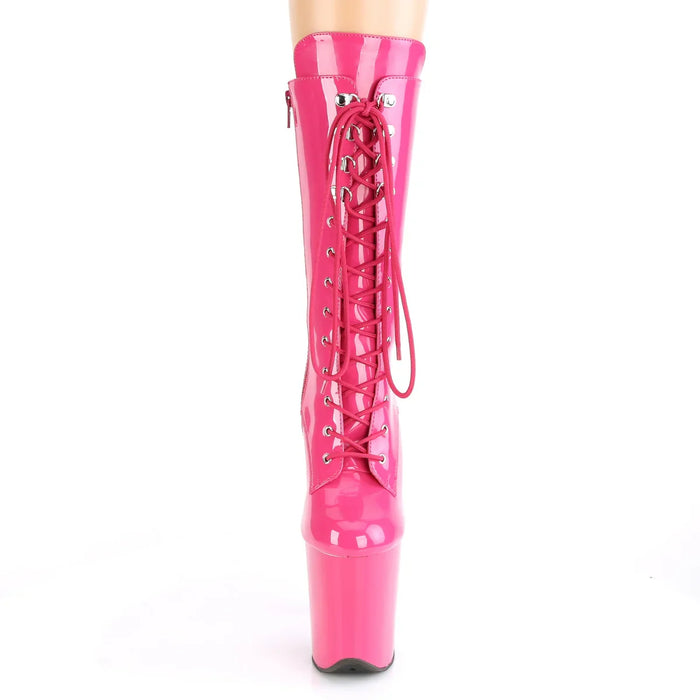 Botas Pole Dance PLEASER FLAMINGO - FUCSIA BRILLANTE