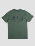 Brixton Gasket Premium T-Shirt - Chive Green
