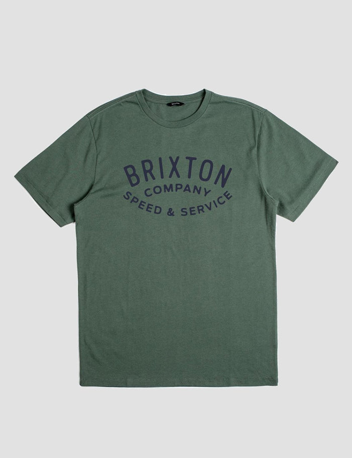 Brixton Gasket Premium T-Shirt - Chive Green