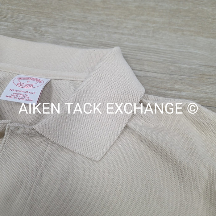 Brook's Brothers Short Sleeve Polo Top, Size Small