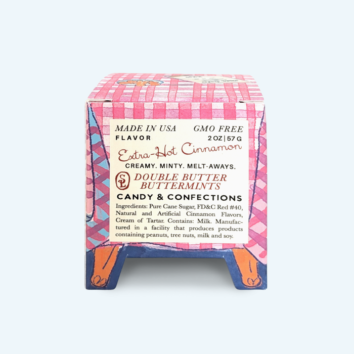 Candy Cinnamon Mints - "Milk & Cookies" Table