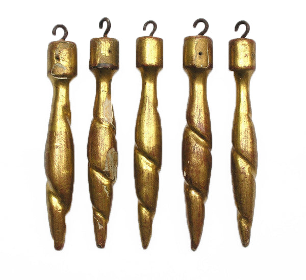 Carved Gold-Leaf Church Tassel (L423)
