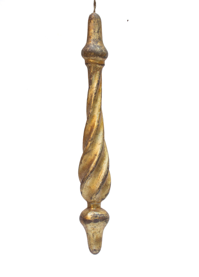 Carved Large Gilded Tassel (M264)