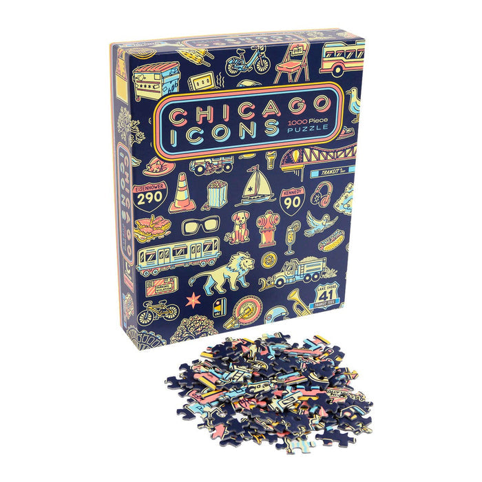 Chicago Icons 1000 Piece Puzzle