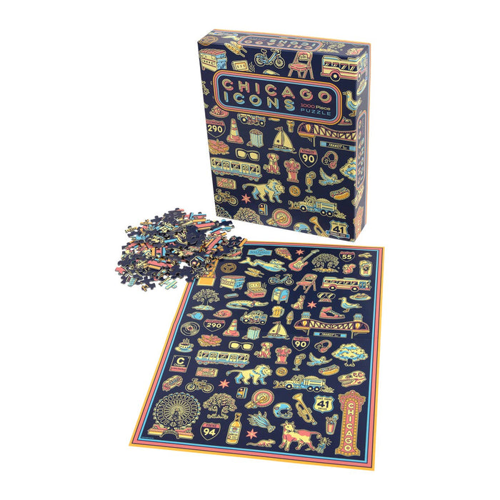 Chicago Icons 1000 Piece Puzzle