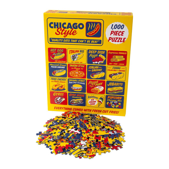 Chicago Style Eats 1000 Piece Puzzle