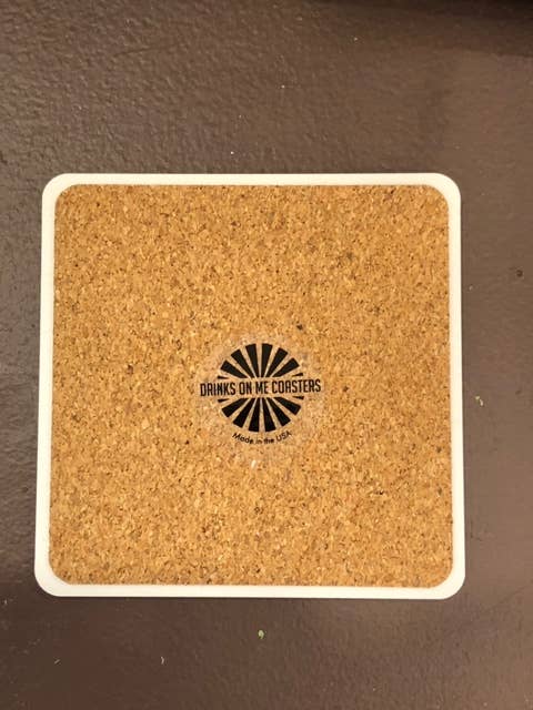COASTER Stroke Hair | Funny Party Gift | Home Bar Decor