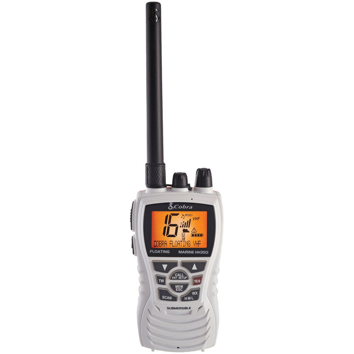 Cobra Marine Marine 6-Watt Floating VHF Radio (White)