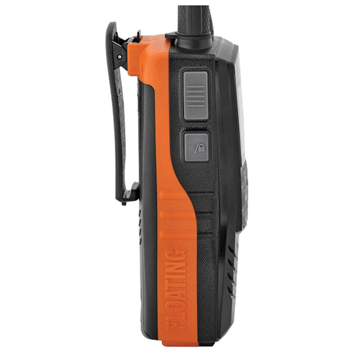 Cobra Marine DSC Floating VHF Marine Radio with Built-in GPS & Bluetooth\u00ae (Black)