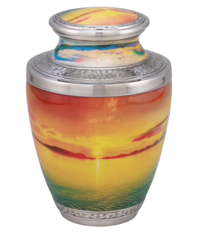 Credence Fiery Sunset Cremation Urn - IUWP100