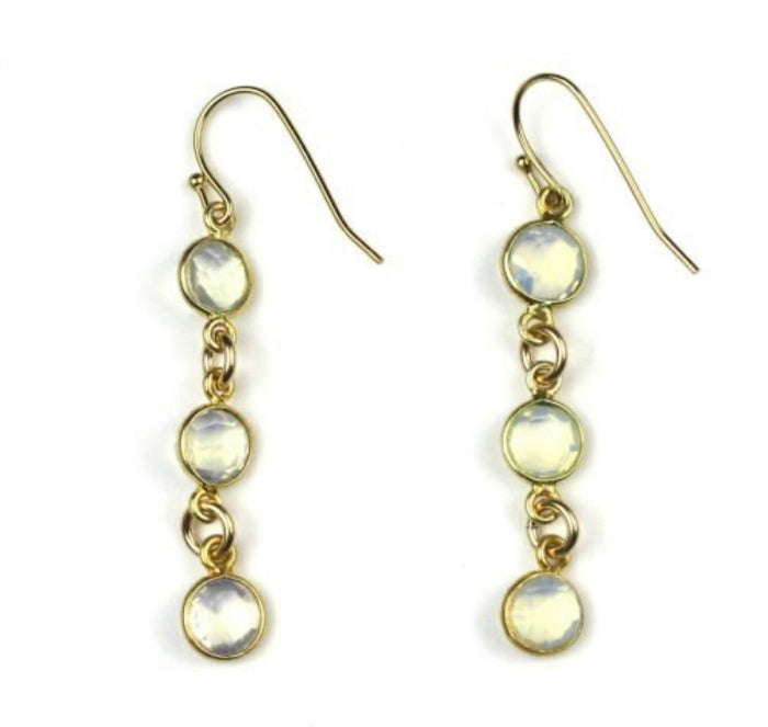 Cristina V Riley Gemstone Earrings (4 Styles)