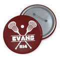 Custom Lacrosse Button