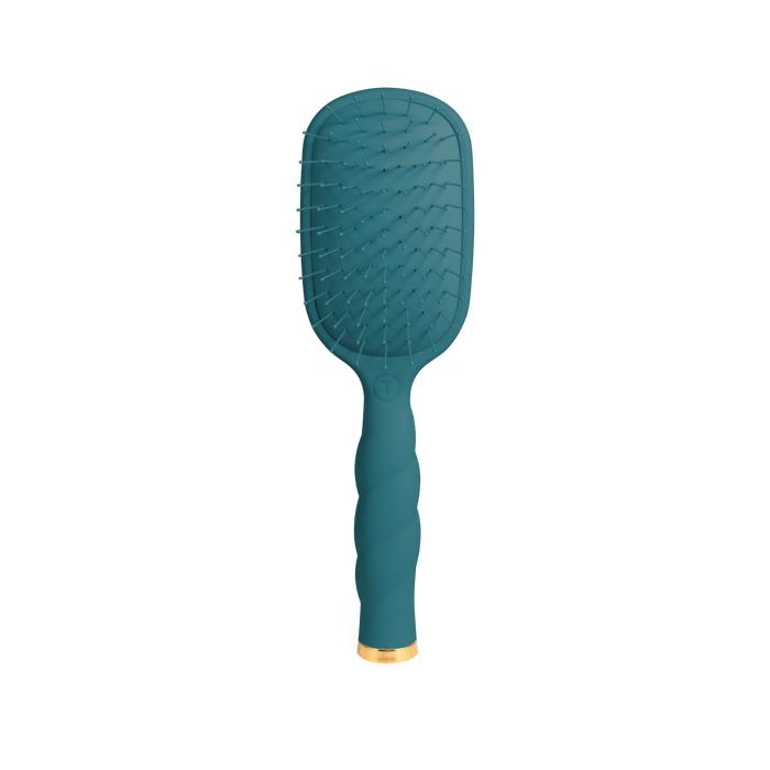 Detangler Hair Brush for Fine Hair - Teal With It