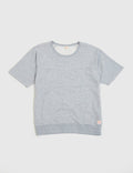 Deus Ex Machina Sydney Short Sleeve Sweatshirt - Grey Marl