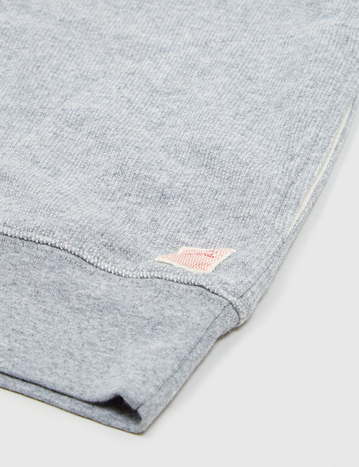 Deus Ex Machina Sydney Short Sleeve Sweatshirt - Grey Marl