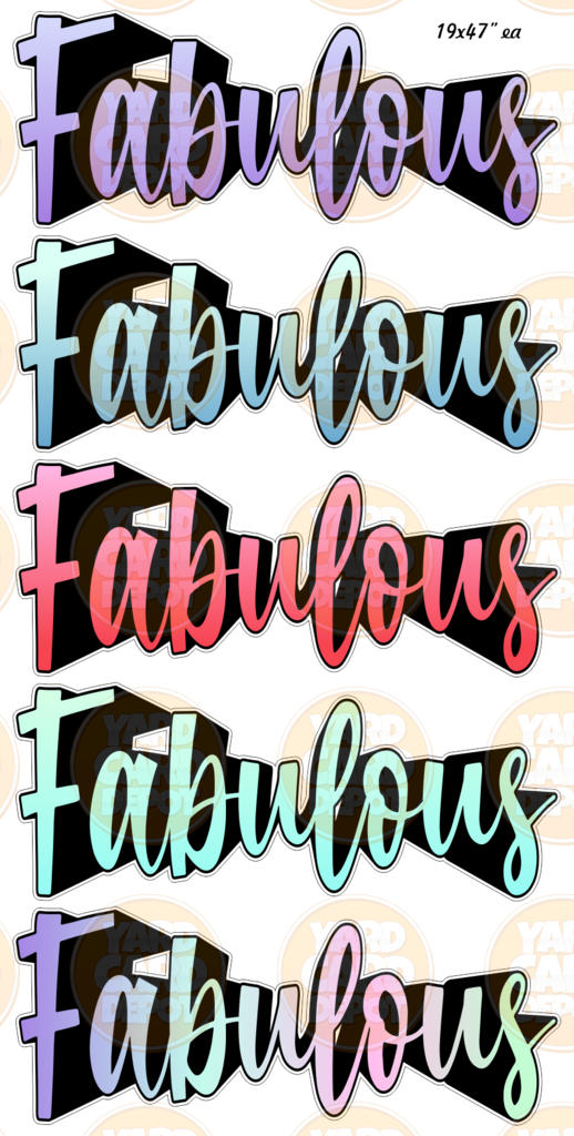 Fabulous Bursts
