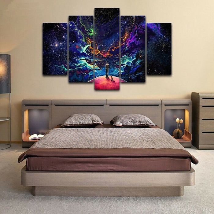 Fantasy Art Landscape Wall Art Frame Canvas Printing Decor - BlueArtDecor