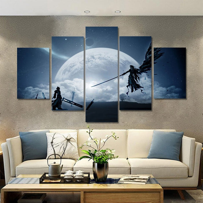 Final Fantasy Movie Wall Art Frame Canvas Printing Decor